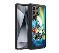 Head Case Designs sous Licence Officielle Justice League DC Comics Defenders of Earth Équipe Suprême Étui Antichoc Ultra-Blindé Compatible avec Samsung Galaxy S24 Ultra 5G