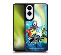Head Case Designs sous Licence Officielle Justice League DC Comics Defenders of Earth Équipe Suprême Coque en Gel renforcée [Protection de Qualité Militaire] Compatible avec Samsung Galaxy S25 Edge