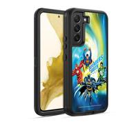 Head Case Designs sous Licence Officielle Justice League DC Comics Defenders of Earth Équipe Suprême Étui Antichoc Ultra-Blindé Compatible avec Samsung Galaxy S22 5G