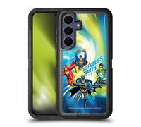 Head Case Designs sous Licence Officielle Justice League DC Comics Defenders of Earth Équipe Suprême Étui Antichoc Ultra-Blindé Compatible avec Samsung Galaxy S25 FE
