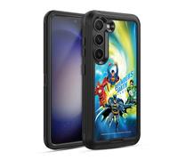 Head Case Designs sous Licence Officielle Justice League DC Comics Defenders of Earth Équipe Suprême Étui Antichoc Ultra-Blindé Compatible avec Samsung Galaxy S23 5G