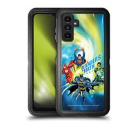 Head Case Designs sous Licence Officielle Justice League DC Comics Defenders of Earth Équipe Suprême Étui Antichoc Ultra-Blindé Compatible avec Samsung Galaxy A13 5G (2021)