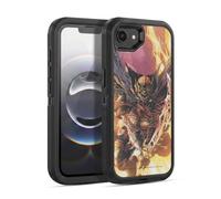 Head Case Designs sous Licence Officielle Justice League DC Comics Etrigan Demon Knights Art De La Bande Dessinée Sombre Étui Antichoc Ultra-Blindé Compatible avec Apple iPhone 16e / iPhone 17e