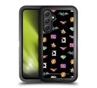 Head Case Designs sous Licence Officielle Justice League DC Comics Groupe Icônes Électriques Foncés Étui Antichoc Ultra-Blindé Compatible avec Samsung Galaxy A54 5G