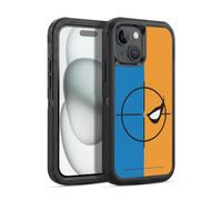 Head Case Designs sous Licence Officielle Justice League DC Comics Logo Art De La Bande Dessinée Coup De Mort Étui Antichoc Ultra-Blindé Compatible avec Apple iPhone 15