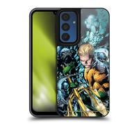 Head Case Designs sous Licence Officielle Justice League DC Comics New 52 Vol 7#1 Aquaman Couverture de Bande Dessinée Coque en Gel renforcée [Qualité Militaire] Compatible avec Samsung Galaxy A15