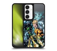 Head Case Designs sous Licence Officielle Justice League DC Comics New 52 Vol 7#1 Aquaman Couverture de Bande Dessinée Coque en Gel renforcée [Qualité Militaire] Compatible avec Samsung Galaxy S24 5G