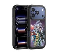 Head Case Designs sous Licence Officielle Justice League DC Comics Nouveau 52#15 Couvertures de Bande dessinée Étui Antichoc Ultra-Blindé Compatible avec Apple iPhone 17 Pro