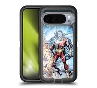 Head Case Designs sous Licence Officielle Justice League DC Comics Nouveau 52 Shazam Bande Desssinée Livre Art Étui Antichoc Ultra-Blindé Compatible avec Google Pixel 10 Pro XL