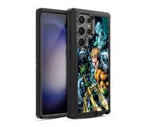 Head Case Designs sous Licence Officielle Justice League DC Comics Nouveau 52 Vol 7#1 Aquaman Couverture de Bande Dessinée Étui Antichoc Ultra-Blindé Compatible avec Samsung Galaxy S23 Ultra 5G