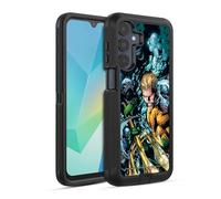 Head Case Designs sous Licence Officielle Justice League DC Comics Nouveau 52 Vol 7#1 Aquaman Couverture de Bande Dessinée Étui Antichoc Ultra-Blindé Compatible avec Samsung Galaxy A16 5G