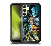 Head Case Designs sous Licence Officielle Justice League DC Comics Nouveau 52 Vol 7#1 Aquaman Couverture de Bande Dessinée Étui Antichoc Ultra-Blindé Compatible avec Samsung Galaxy A25 5G