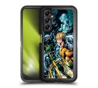 Head Case Designs sous Licence Officielle Justice League DC Comics Nouveau 52 Vol 7#1 Aquaman Couverture de Bande Dessinée Étui Antichoc Ultra-Blindé Compatible avec Samsung Galaxy A05s