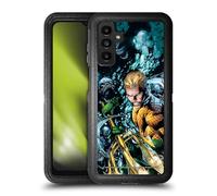 Head Case Designs sous Licence Officielle Justice League DC Comics Nouveau 52 Vol 7#1 Aquaman Couverture de Bande Dessinée Étui Antichoc Ultra-Blindé Compatible avec Samsung Galaxy A13 5G (2021)