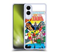 Head Case Designs sous Licence Officielle Justice League DC Comics Nouveau Groupe #1 Art Bande dessinée Teen Titans Coque en Gel [Qualité Militaire] Compatible avec Samsung Galaxy S25 Edge