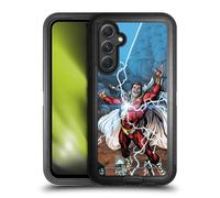 Head Case Designs sous Licence Officielle Justice League DC Comics Numéro #1 Variante 2019 Shazam Bande Desssinée Livre Art Étui Antichoc Ultra-Blindé Compatible avec Samsung Galaxy A54 5G