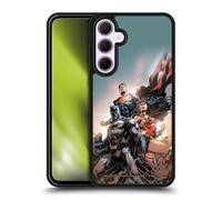 Head Case Designs sous Licence Officielle Justice League DC Comics Rebirth Trinity #1 Couvertures de Bande dessinée Coque en Gel renforcée [Qualité Militaire] Compatible avec Samsung Galaxy A35 5G