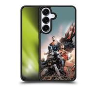 Head Case Designs sous Licence Officielle Justice League DC Comics Rebirth Trinity #1 Couvertures de Bande dessinée Coque en Gel renforcée [Qualité Militaire] Compatible avec Samsung Galaxy S25+