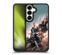 Head Case Designs sous Licence Officielle Justice League DC Comics Rebirth Trinity #1 Couvertures de Bande dessinée Coque en Gel renforcée [Qualité Militaire] Compatible avec Samsung Galaxy S25