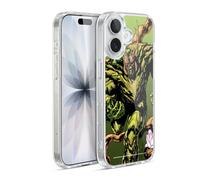 Head Case Designs sous Licence Officielle Justice League DC Comics Swamp Thing #0 Dark Comic Art Coque en Gel [Qualité Militaire] Compatible avec Apple iPhone 17 Et avec MagSafe