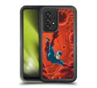 Head Case Designs sous Licence Officielle Justice League DC Comics The Atom Autres Membres Bande dessinée Étui Antichoc Ultra-Blindé Compatible avec Galaxy A33 5G (2022)