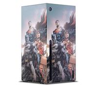 Head Case Designs Sous Licence Officielle Justice League DC Comics Trinité de la Renaissance #1 Couvertures de bande dessinée Enveloppement De Console De Jeu Compatible avec Xbox Series X