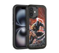 Head Case Designs sous Licence Officielle Justice League DC Comics Vol. 1 Dieux de la Guerre Art De La Bande Dessinée Coup De Mort Étui Antichoc Ultra-Blindé Compatible avec Apple iPhone 16
