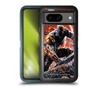 Head Case Designs sous Licence Officielle Justice League DC Comics Vol. 1 Dieux de la Guerre Art De La Bande Dessinée Coup De Mort Étui Antichoc Ultra-Blindé Compatible avec Google Pixel 8