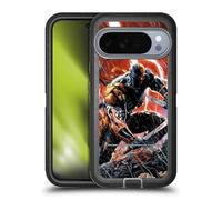 Head Case Designs sous Licence Officielle Justice League DC Comics Vol. 1 Dieux de la Guerre Art De La Bande Dessinée Coup De Mort Étui Antichoc Ultra-Blindé Compatible avec Google Pixel 10 Pro XL