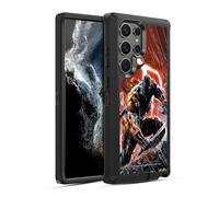 Head Case Designs sous Licence Officielle Justice League DC Comics Vol. 1 Gods of War Art De La Bande Dessinée Coup De Mort Étui Antichoc Ultra-Blindé Compatible avec Samsung Galaxy S22 Ultra 5G