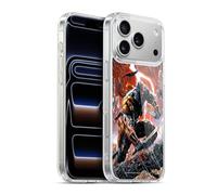Head Case Designs sous Licence Officielle Justice League DC Comics Vol. 1 Gods of War Deathstroke Comic Art Coque en Gel [Qualité Militaire] Compatible avec Apple iPhone 17 Pro Max Et avec MagSafe