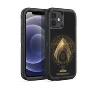 Head Case Designs sous Licence Officielle Justice League Movie Aquaman 2 Logos Étui Antichoc Ultra-Blindé Compatible avec Apple iPhone 12 / iPhone 12 Pro