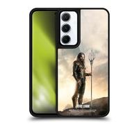 Head Case Designs sous Licence Officielle Justice League Movie Aquaman Affiches De Caractère Coque en Gel renforcée [Protection de Qualité Militaire] Compatible avec Samsung Galaxy A55 5G