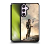 Head Case Designs sous Licence Officielle Justice League Movie Aquaman Affiches De Caractère Coque en Gel renforcée [Protection de Qualité Militaire] Compatible avec Samsung Galaxy A35 5G