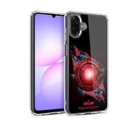Head Case Designs sous Licence Officielle Justice League Movie Cyborg 2 Logos Coque en Gel [Protection de Qualité Militaire] Compatible avec Samsung Galaxy A07