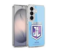 Head Case Designs sous Licence Officielle Justice League Movie JL Badge 2 Logos Coque en Gel [Protection de Qualité Militaire] Compatible avec Samsung Galaxy S26