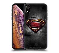 Head Case Designs sous Licence Officielle Justice League Movie Man of Steel Superman Art Logo Coque Dure pour l'arrière Compatible avec Apple iPhone XR