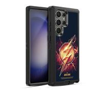 Head Case Designs sous Licence Officielle Justice League Movie The Flash 2 Logos Étui Antichoc Ultra-Blindé Compatible avec Samsung Galaxy S23 Ultra 5G
