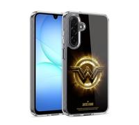 Head Case Designs sous Licence Officielle Justice League Movie Wonder Woman 2 Logos Coque en Gel [Protection de Qualité Militaire] Compatible avec Samsung Galaxy A17 4G / 5G