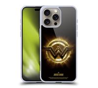 Head Case Designs sous Licence Officielle Justice League Movie Wonder Woman 2 Logos Coque en Gel [Protection de Qualité Militaire] Compatible avec Apple iPhone 16 Pro Max Et Compatible avec MagSafe