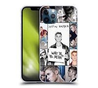 Head Case Designs sous Licence Officielle Justin Bieber Affiche De Grille Objectif Coque en Gel [Qualité Militaire] Compatible avec Apple iPhone 12 / iPhone 12 Pro Et Compatible avec MagSafe