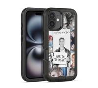 Head Case Designs sous Licence Officielle Justin Bieber Affiche De Grille Objectif Étui Antichoc Ultra-Blindé Compatible avec Apple iPhone 16