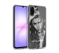 Head Case Designs sous Licence Officielle Justin Bieber Amour Vous-Même Objective B&w Coque en Gel [Protection de Qualité Militaire] Compatible avec Samsung Galaxy A07 4G