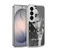 Head Case Designs sous Licence Officielle Justin Bieber Amour Vous-Même Objective B&w Coque en Gel [Protection de Qualité Militaire] Compatible avec Samsung Galaxy S26