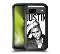 Head Case Designs sous Licence Officielle Justin Bieber Calendrier Noir Et Blanc Objectif Étui Antichoc Ultra-Blindé Compatible avec Google Pixel 8a