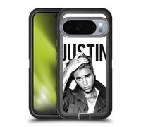Head Case Designs sous Licence Officielle Justin Bieber Calendrier Noir Et Blanc Objectif Étui Antichoc Ultra-Blindé Compatible avec Google Pixel 10 Pro XL