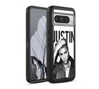 Head Case Designs sous Licence Officielle Justin Bieber Calendrier Noir Et Blanc Objectif Étui Antichoc Ultra-Blindé Compatible avec Google Pixel 8 Pro