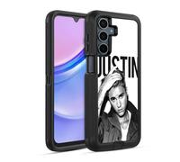Head Case Designs sous Licence Officielle Justin Bieber Calendrier Noir Et Blanc Objectif Étui Antichoc Ultra-Blindé Compatible avec Samsung Galaxy A15