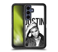 Head Case Designs sous Licence Officielle Justin Bieber Calendrier Noir Et Blanc Objectif Étui Antichoc Ultra-Blindé Compatible avec Samsung Galaxy S25 FE