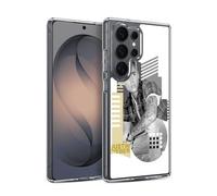 Head Case Designs sous Licence Officielle Justin Bieber Collage Géométrique De Calendrier Objective B&w Coque en Gel [Protection de Qualité Militaire] Compatible avec Samsung Galaxy S26 Ultra